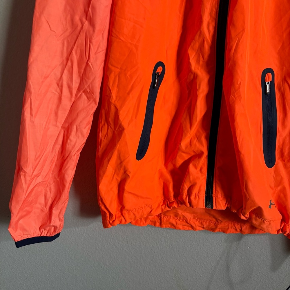 High-Vis Neon Under Armour Windbreaker - Picture 3 of 7